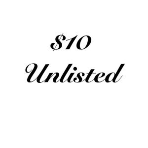 51-100 unlisted item for live show